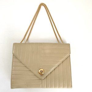 Coblentz for Bergdorf Goodman Vintage Quilted Leather Convertible Chain Purse